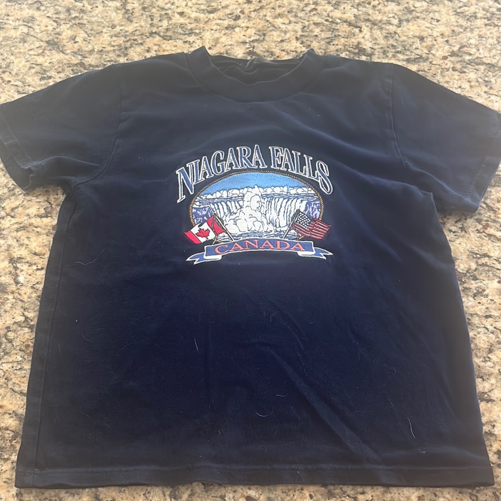 Brandy Melville “ Niagara Falls” baby tee